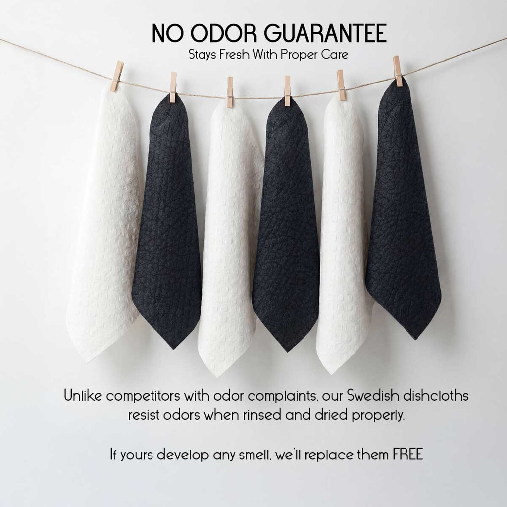 Tidy System Swedish Dishcloth 10-Pack | Color-Coded Cleaning System