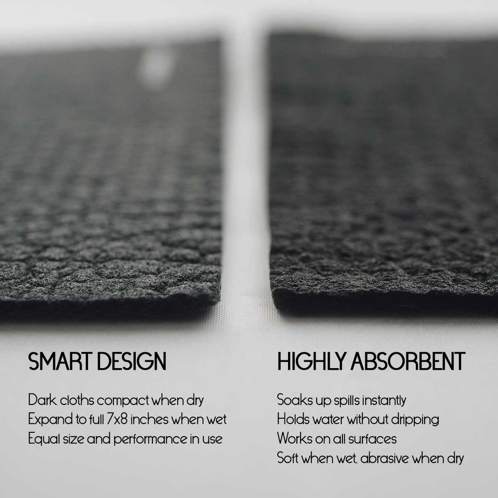 Tidy System Swedish Dishcloth 10-Pack | Color-Coded Cleaning System