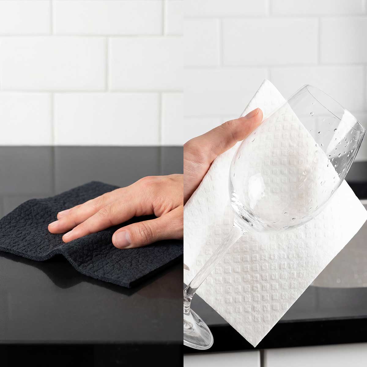 Tidy System Swedish Dishcloth 10-Pack | Color-Coded Cleaning System
